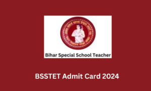 BSSTET Admit Card 2024